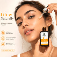Vitamin C Face Serum – Brightening & Hydrating Formula with Hyaluronic Acid, Vitamin E, Aloe Vera & Jojoba Oil (30ml)